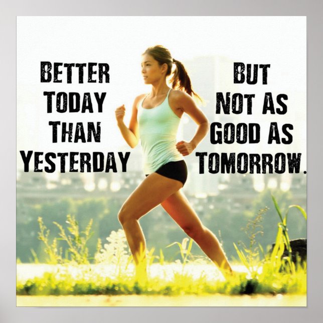 Poster Motivation de l'entraînement (Devant)