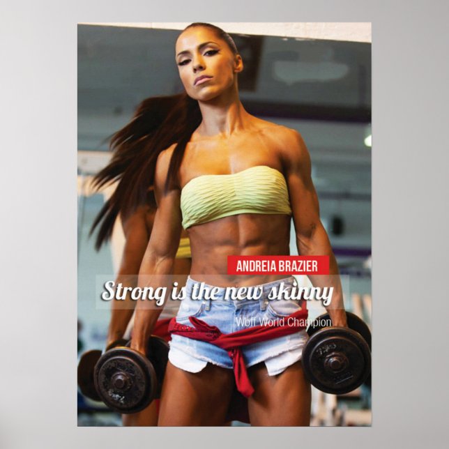 Poster Motivation de l'entraînement (Devant)