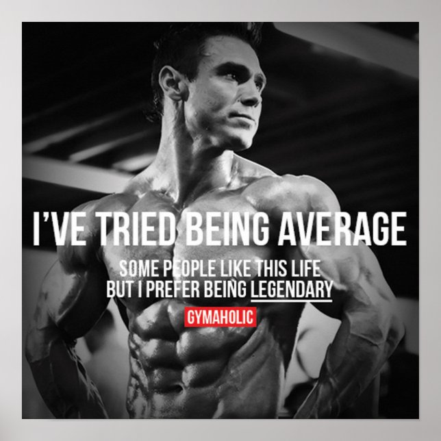 Poster Motivation de l'entraînement (Devant)