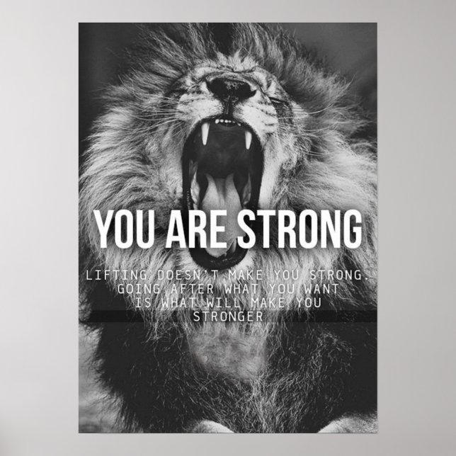 Poster Motivation de l'entraînement (Devant)