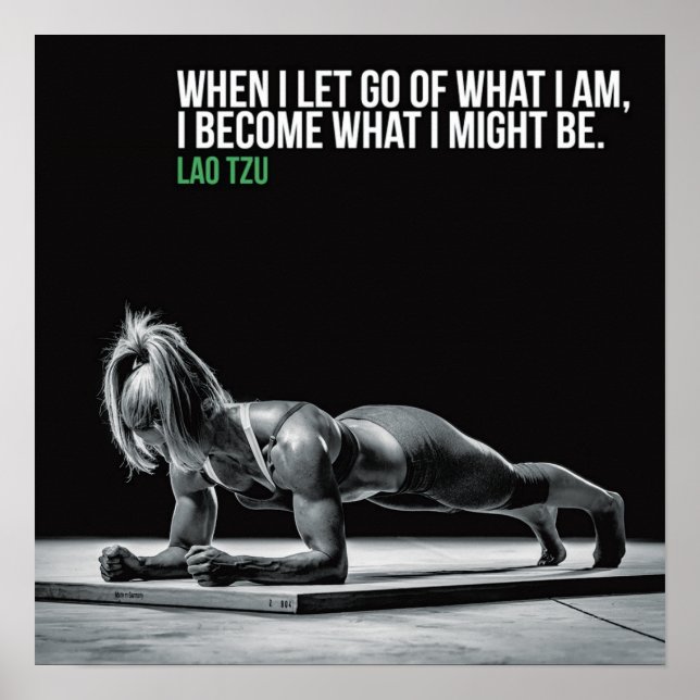 Poster Motivation de l'entraînement (Devant)