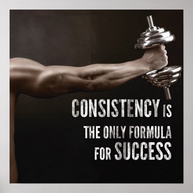 Poster Motivation de l'entraînement (Devant)