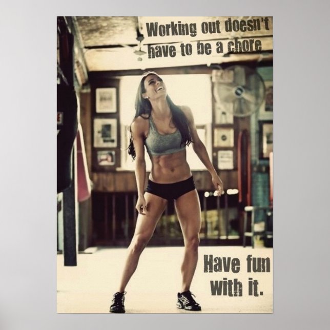 Poster Motivation de l'entraînement (Devant)