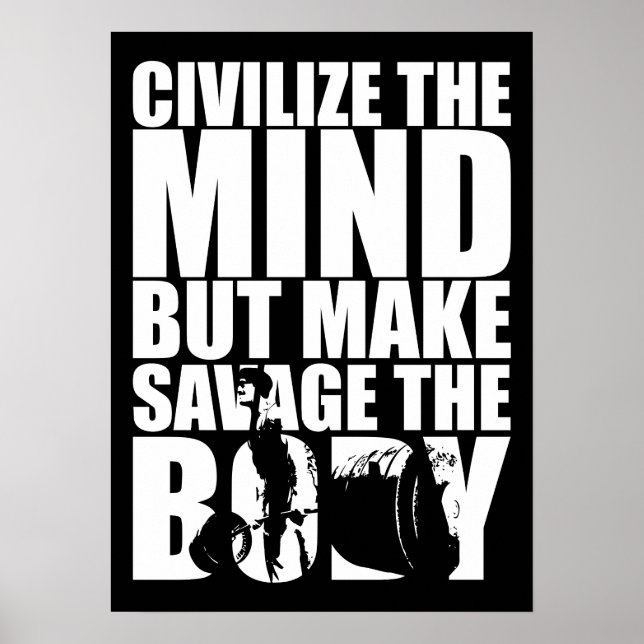 Poster Motivation de l'entraînement (Devant)