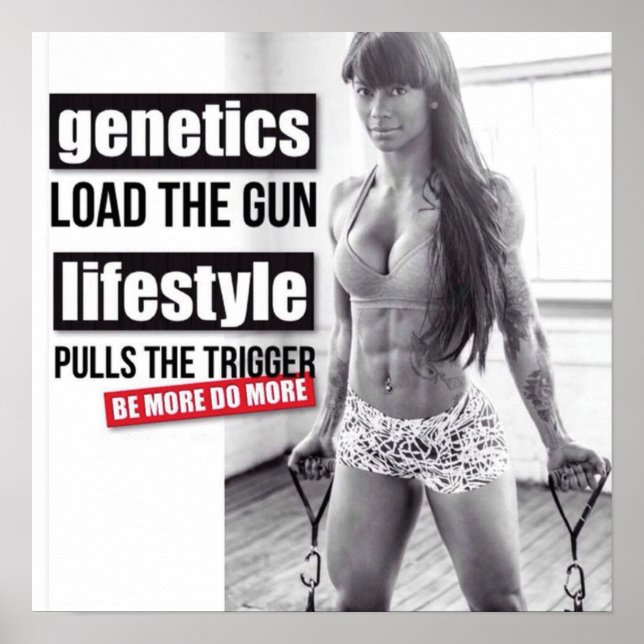 Poster Motivation de l'entraînement (Devant)