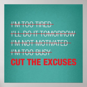 Poster Motivation de l'entraînement
