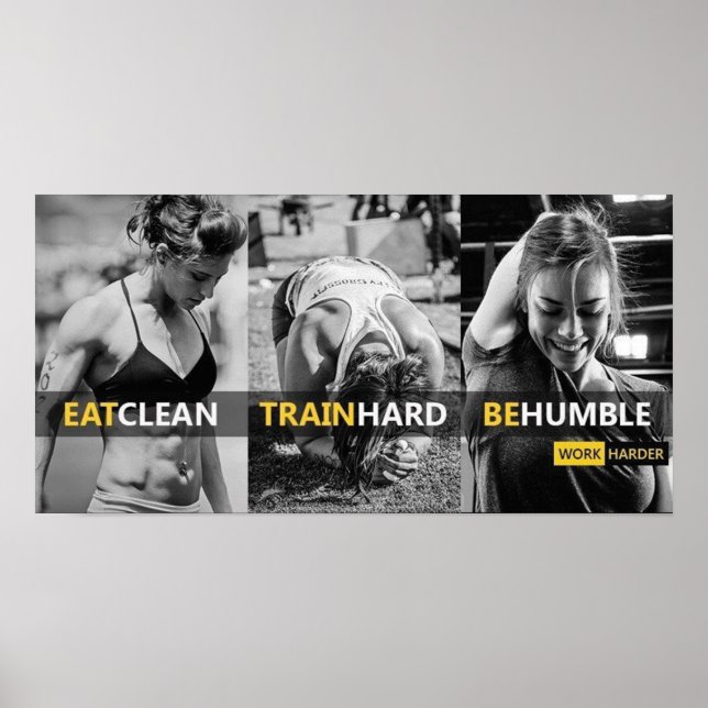 Poster Motivation de l'entraînement (Devant)