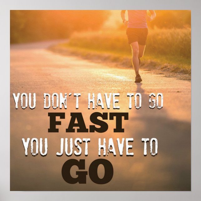 Poster Motivation de l'entraînement (Devant)