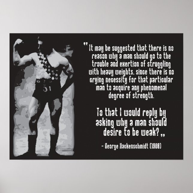 Poster Motivation de l'entraînement (Devant)