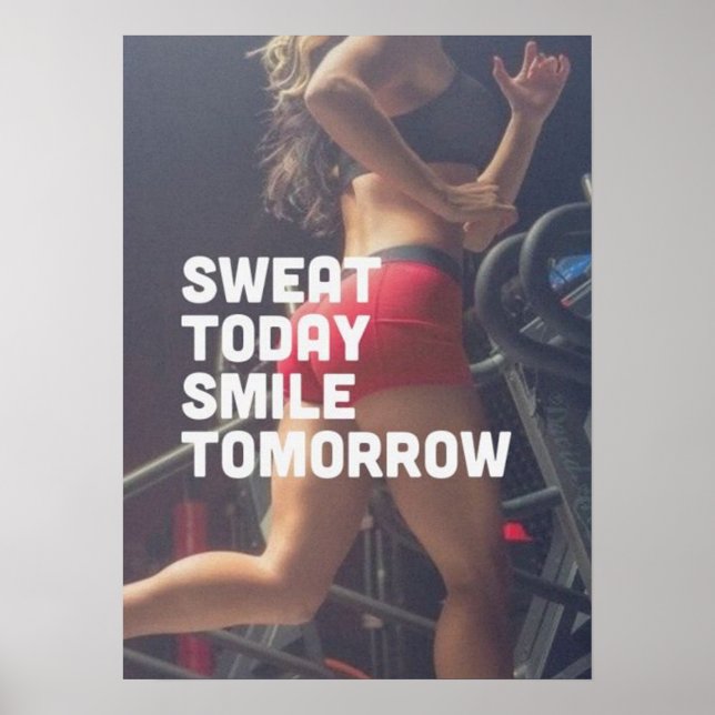 Poster Motivation de l'entraînement (Devant)