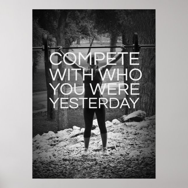 Poster Motivation de l'entraînement (Devant)