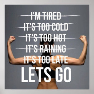 Poster Motivation de l'entraînement