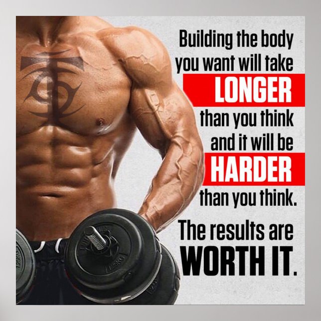 Poster Motivation de l'entraînement (Devant)