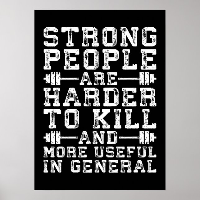 Poster Motivation de l'entraînement (Devant)