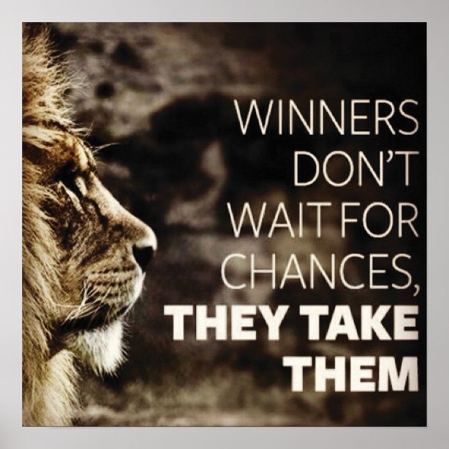 Poster Motivation de l'entraînement (Devant)