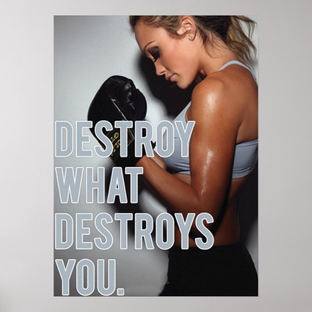 Poster Motivation de l'entraînement (Devant)