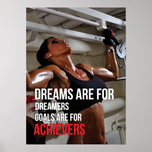 Poster Motivation de l'entraînement (Devant)