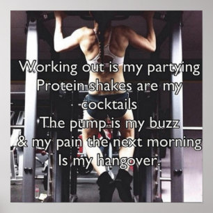 Poster Motivation de l'entraînement