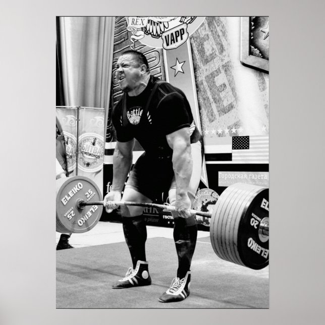 Poster Motivation de l'entraînement (Devant)