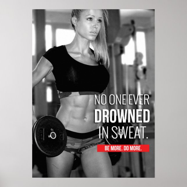 Poster Motivation de l'entraînement (Devant)