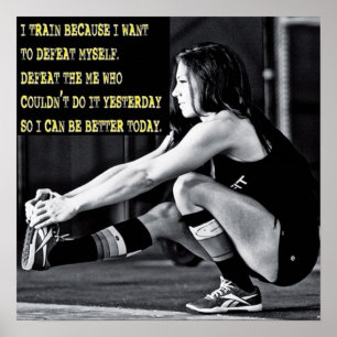 Poster Motivation de l'entraînement