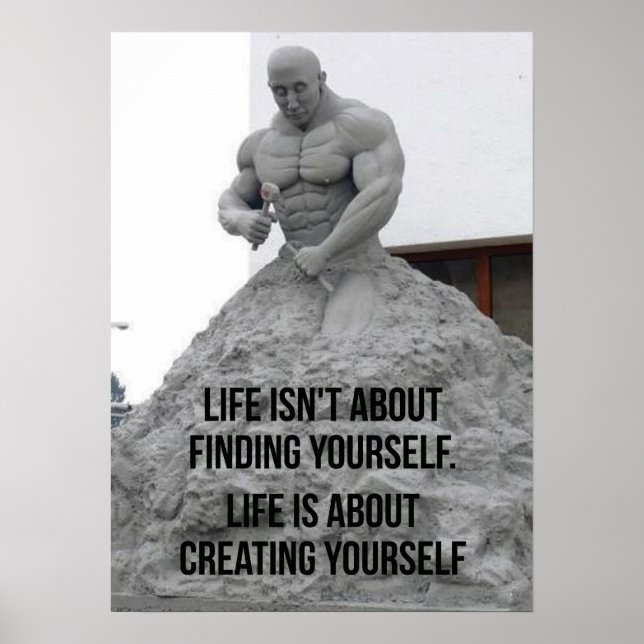 Poster Motivation de l'entraînement (Devant)