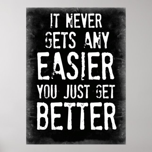 Poster Motivation de l'entraînement (Devant)