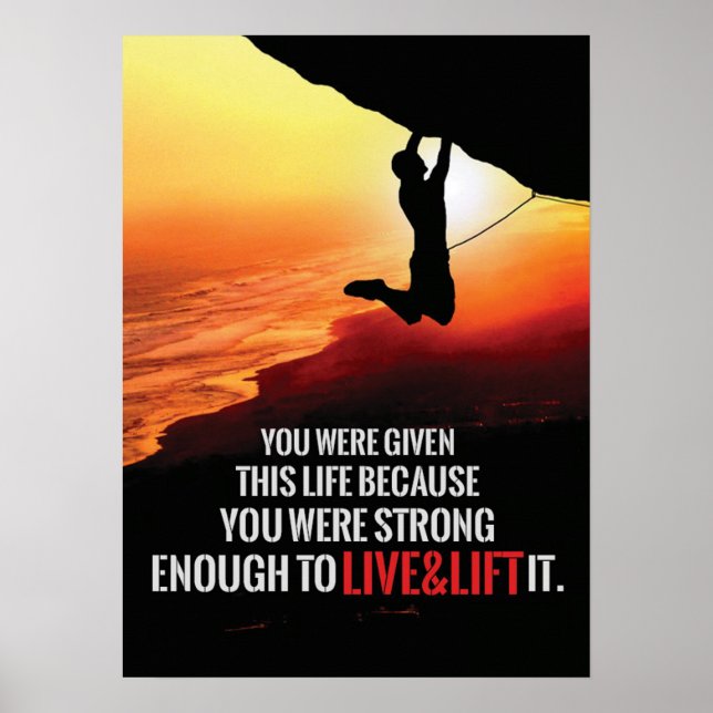 Poster Motivation de l'entraînement (Devant)