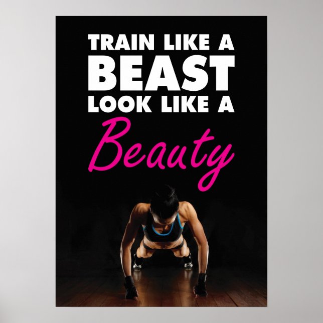 Poster Motivation de l'entraînement (Devant)