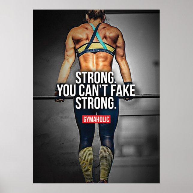 Poster Motivation de l'entraînement (Devant)