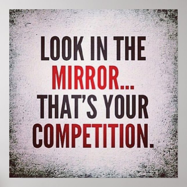 Poster Motivation de l'entraînement (Devant)