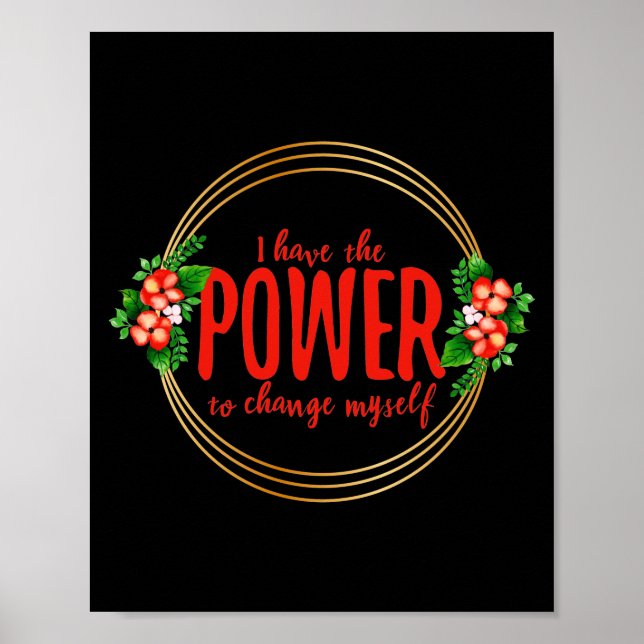 Poster Motivation des mots pour la lutte pour la vie (Devant)