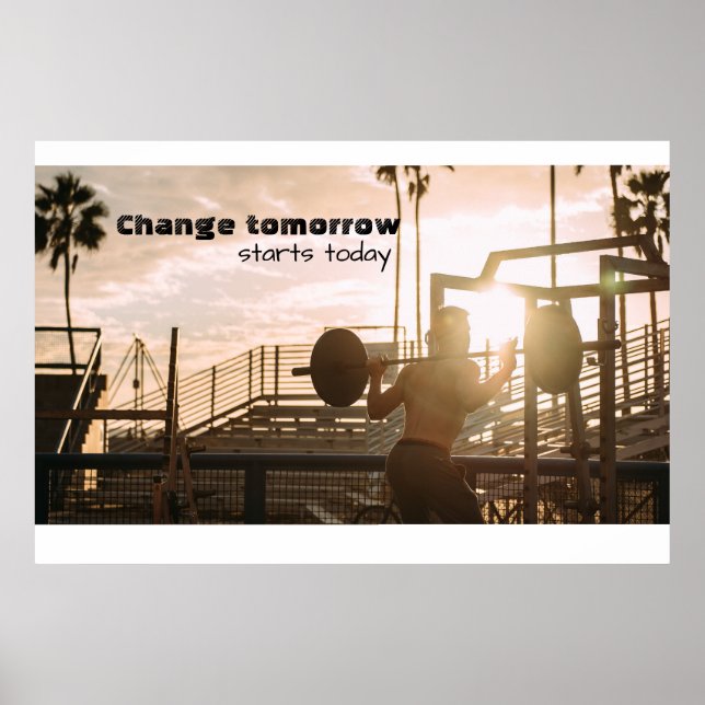 Poster Motivation du matin (Devant)
