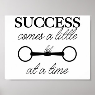 Poster Motivation équestre