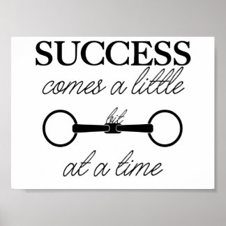 Poster Motivation équestre