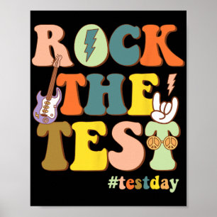 Poster Motivation L'Étudiant Enseignant Rock Le Test Test
