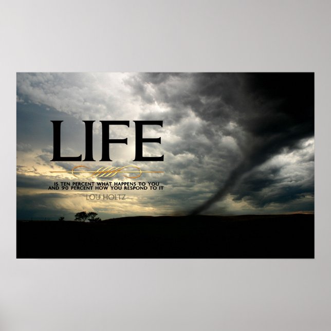 Poster Motivation Life (Devant)