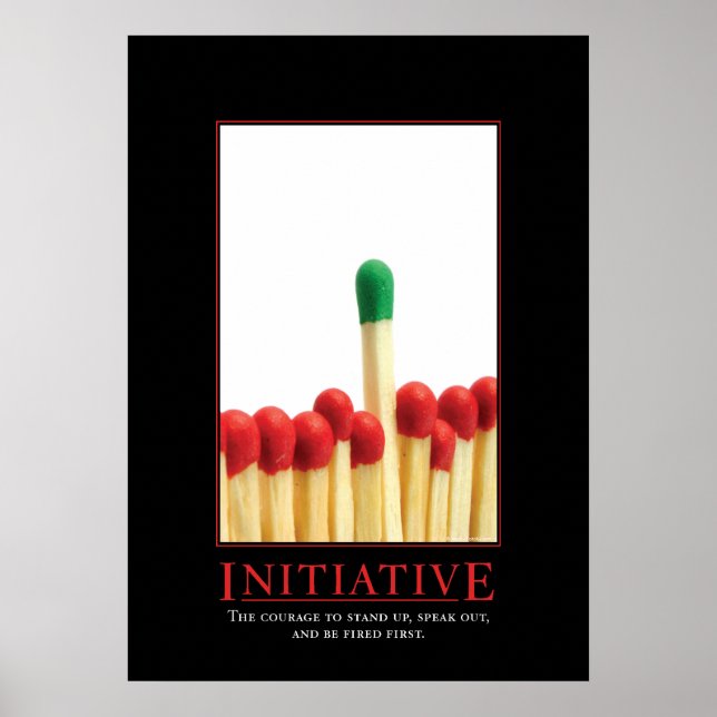 Poster Motivation Parodie Initiative (Devant)