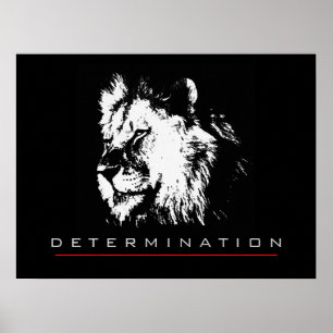 Poster Motivation Pop Art Lion Imprimer