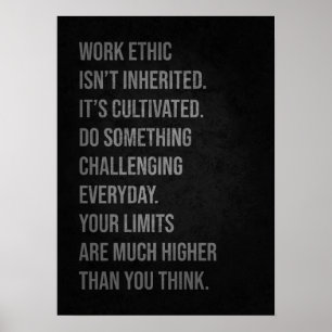 Poster Motivational Gym