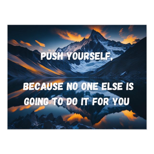 Poster Motivational Poster (Devant)