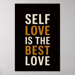 Poster Motivational Self Love