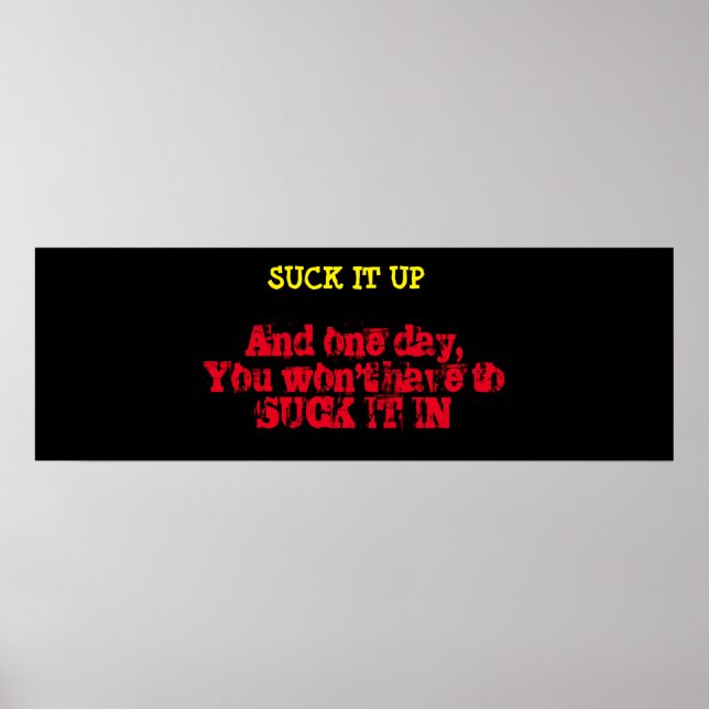 Poster Motivational Workout (Devant)