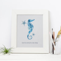 Poster Motivationnel de l'aquarelle tropicale