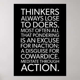Poster motivationnel de réussite et de gymnase