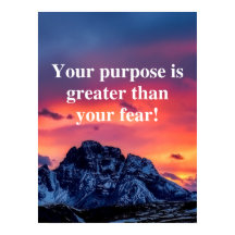 Poster motivationnel et inspirant