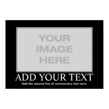 Poster Motivationnel Personnalisé - Démotivation P