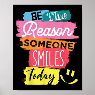 Poster Motivationnel Soyez La Raison Pour Laquelle Quelqu