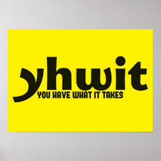 Poster Motivationnel - Vous Avez Ce Qu'Il Faut