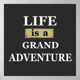 Poster Motivationnelle inspiration-citation disant sur la